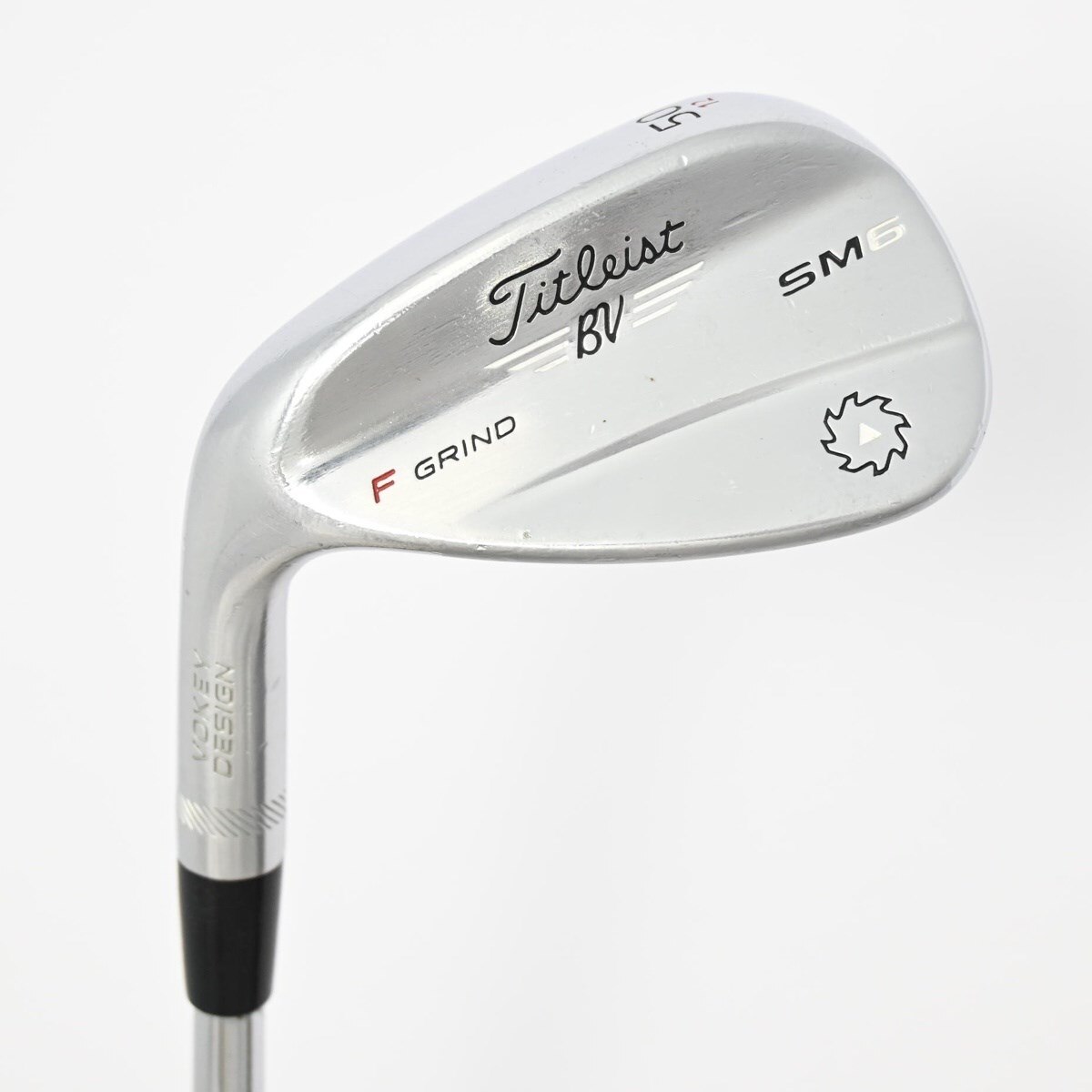 Titleist Vokey Design SM6 F GRIND 48°/08 中古】Vokey SM6 スティールグレイ F GRIND ウェッジ スチールシャフト