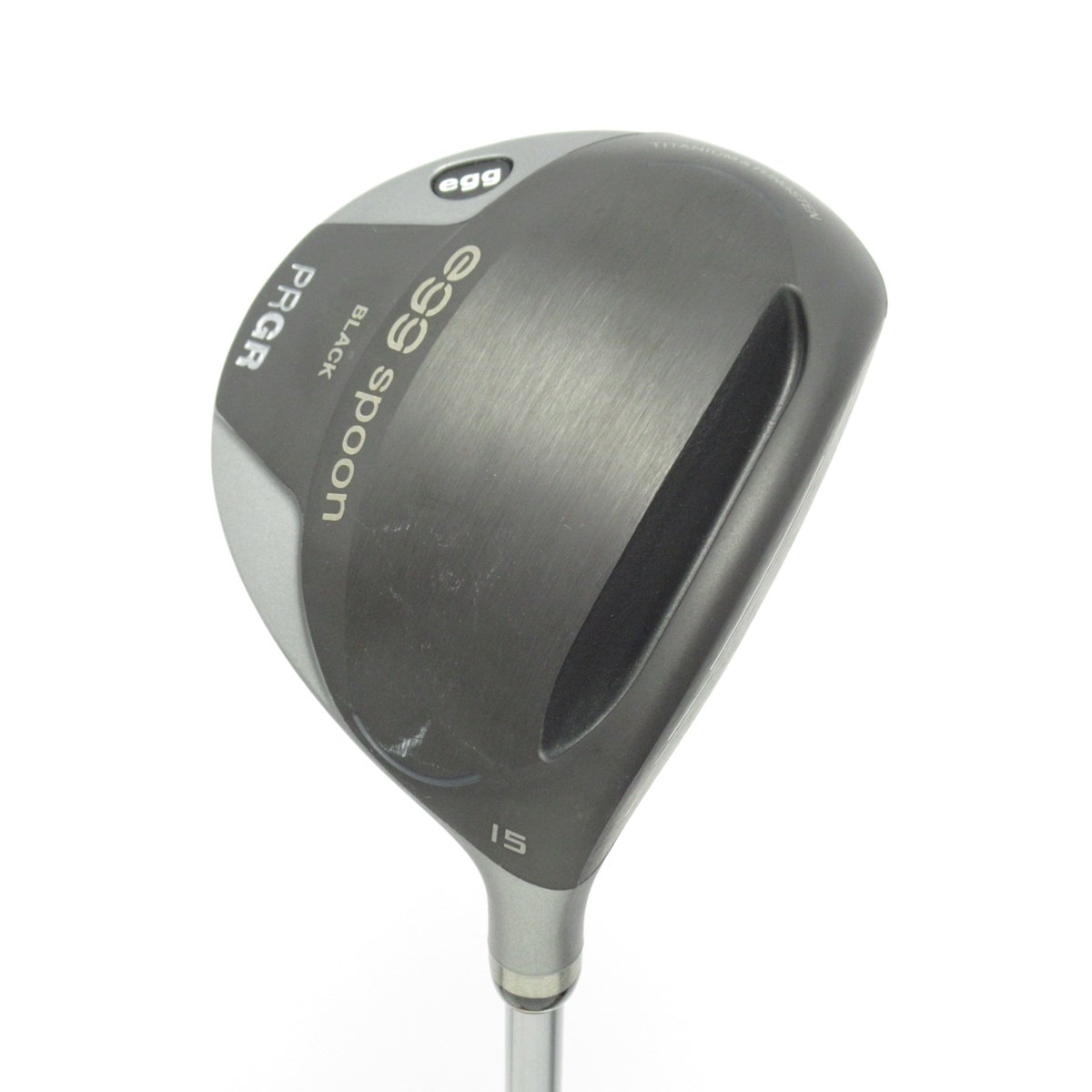 【中古ゴルフクラブ】プロギア　egg　egg SPOON BLACK(2021) フェアウェイウッド Tour AD UB 6　シャフト：Tour AD UB 6 中古】egg SPOON BLACK(2021) フェアウェイウッド Tour AD UB 6 15 S