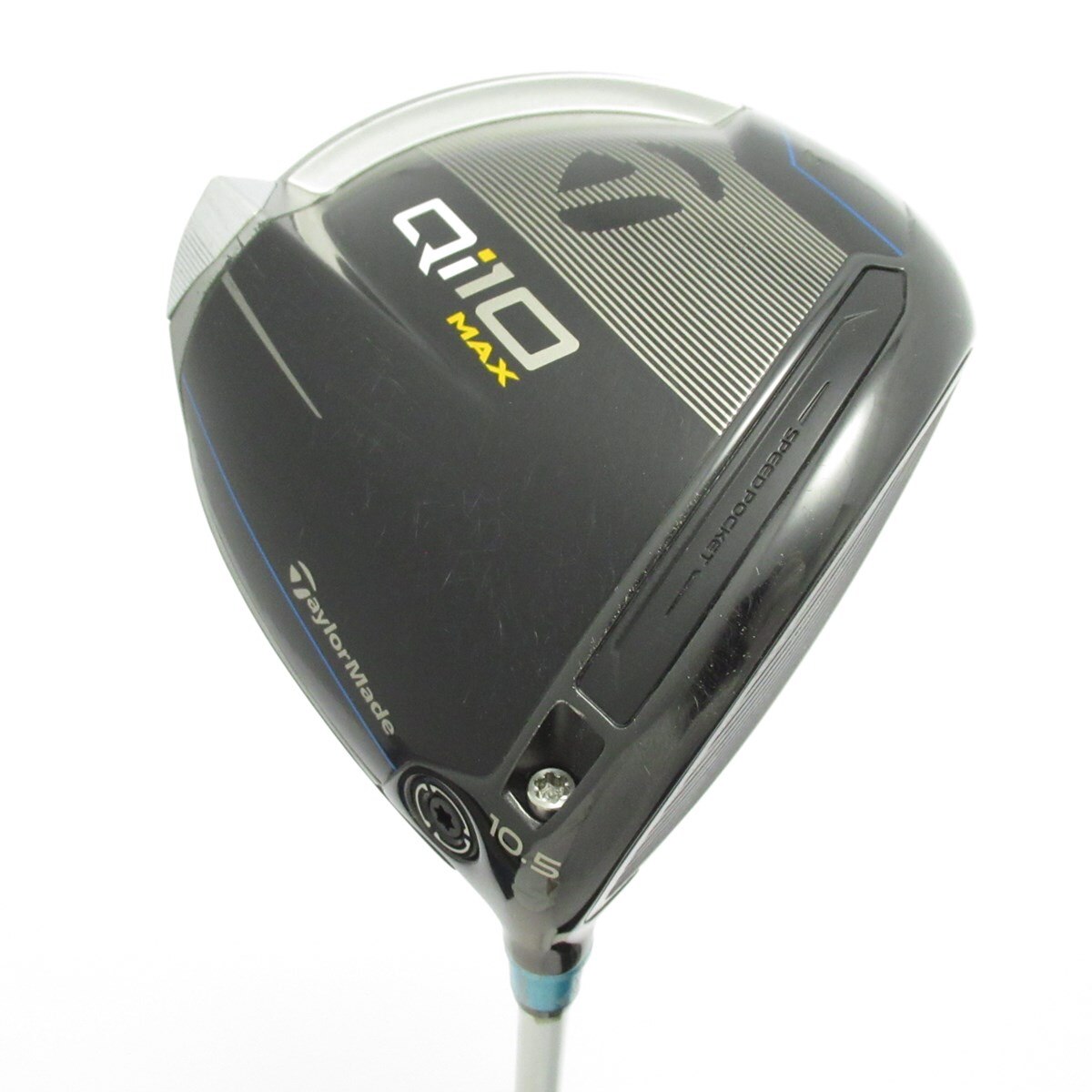 【中古ゴルフクラブ】テーラーメイド　Qi10　Qi10 MAX ドライバー Speeder 569 EVOLUTION　シャフト：Speeder 569 EVOLUTION 中古】Qi10 MAX ドライバー Speeder 569 EVOLUTION VII 10.5 S CD