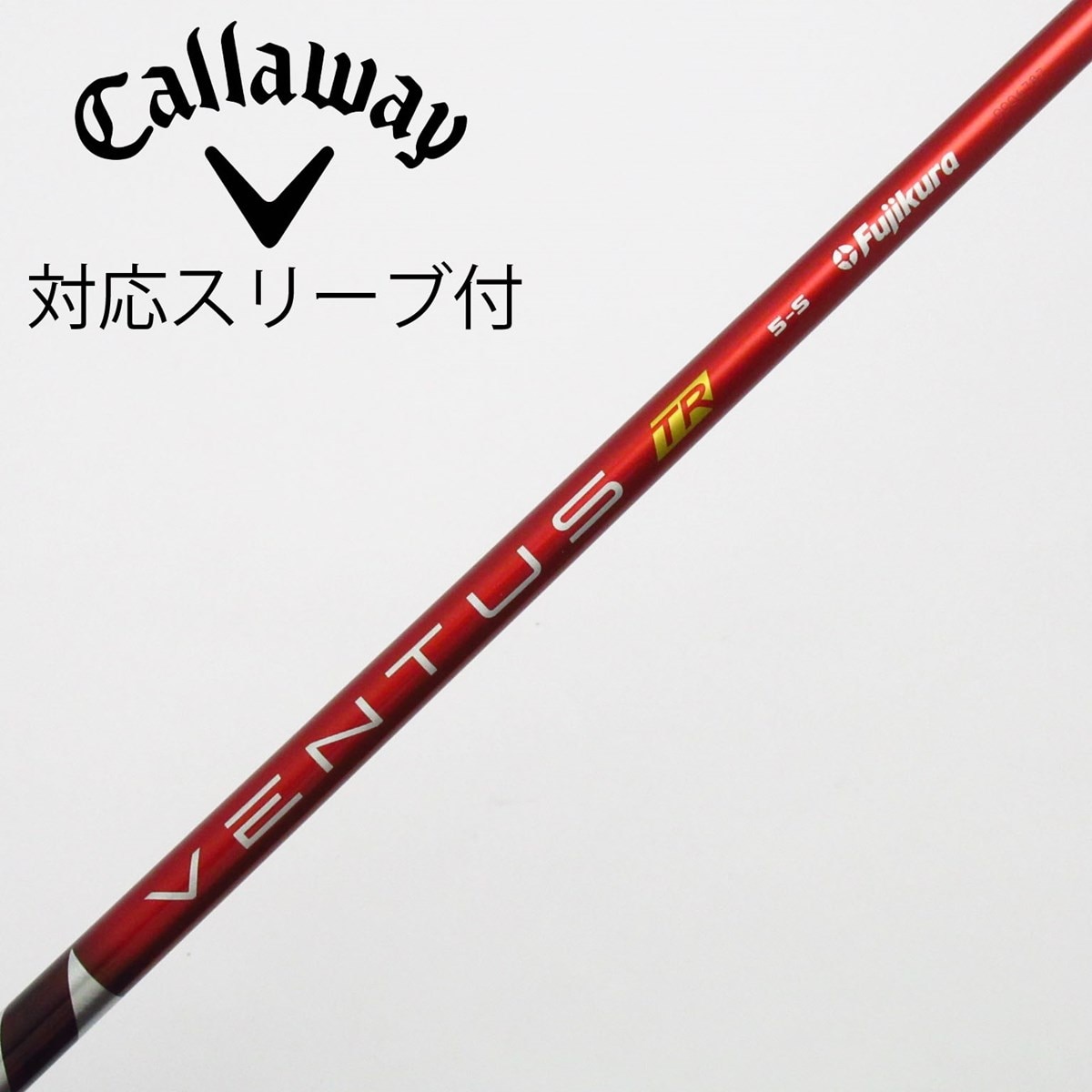 中古】VENTUS TR RED(VELOCOREあり) ドライバー用_スリーブ付 VENTUS