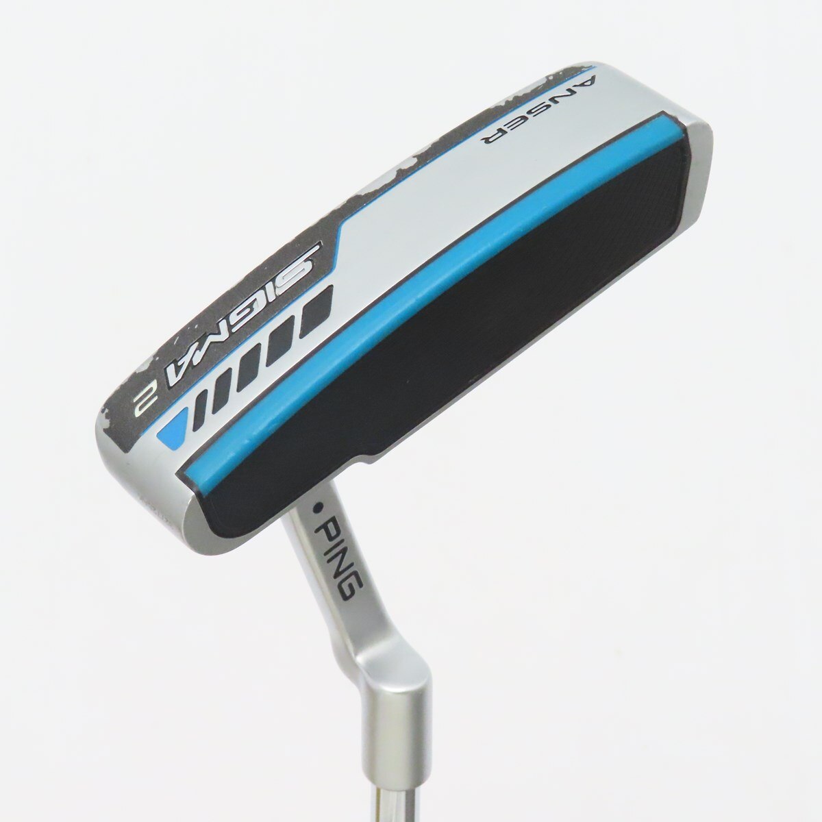 中古】SIGMA2 ANSER プラチナム仕上げ パター スチールシャフト 計測