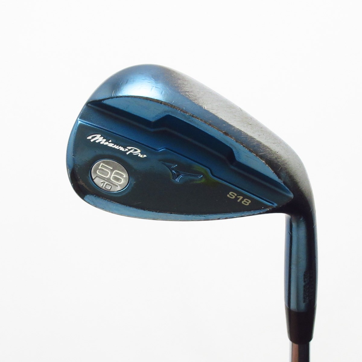 中古】MizunoPro S18 BLUE ウェッジ Dynamic Gold 120 56-10 WEDGE D