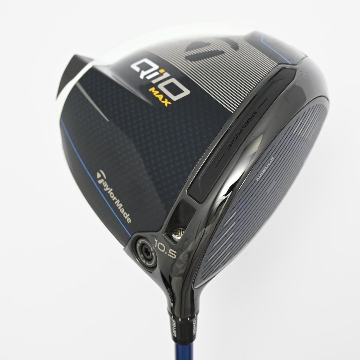 中古】Qi10 MAX LITE ドライバー SPEEDER NX BLUE for TM 10.5 S C