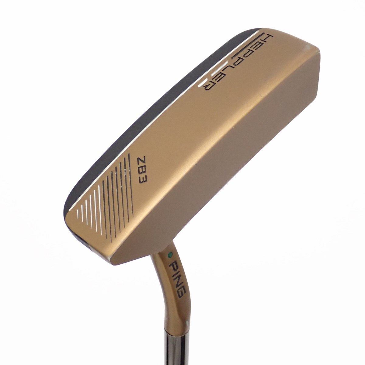 PING パター HEPPLER ヘプラー ZB3 中古】ヘプラー ZB3 パター スチールシャフト 計測項目外 計測項目外 C