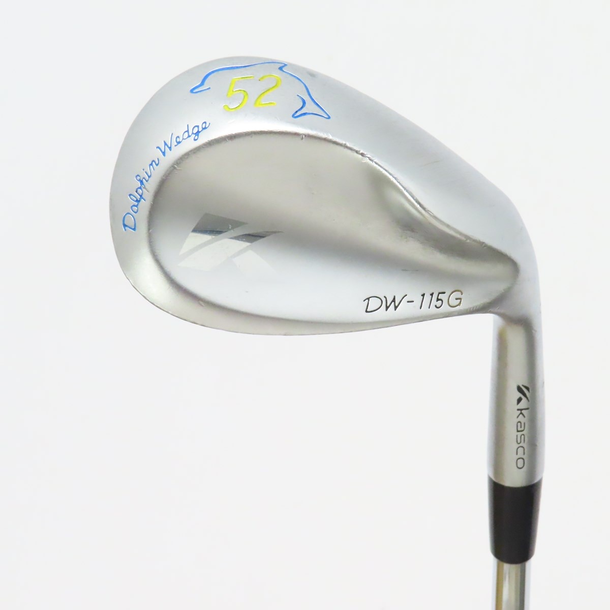 中古】ドルフィンウェッジ DW-115G ウェッジ スチールシャフト 52 判別