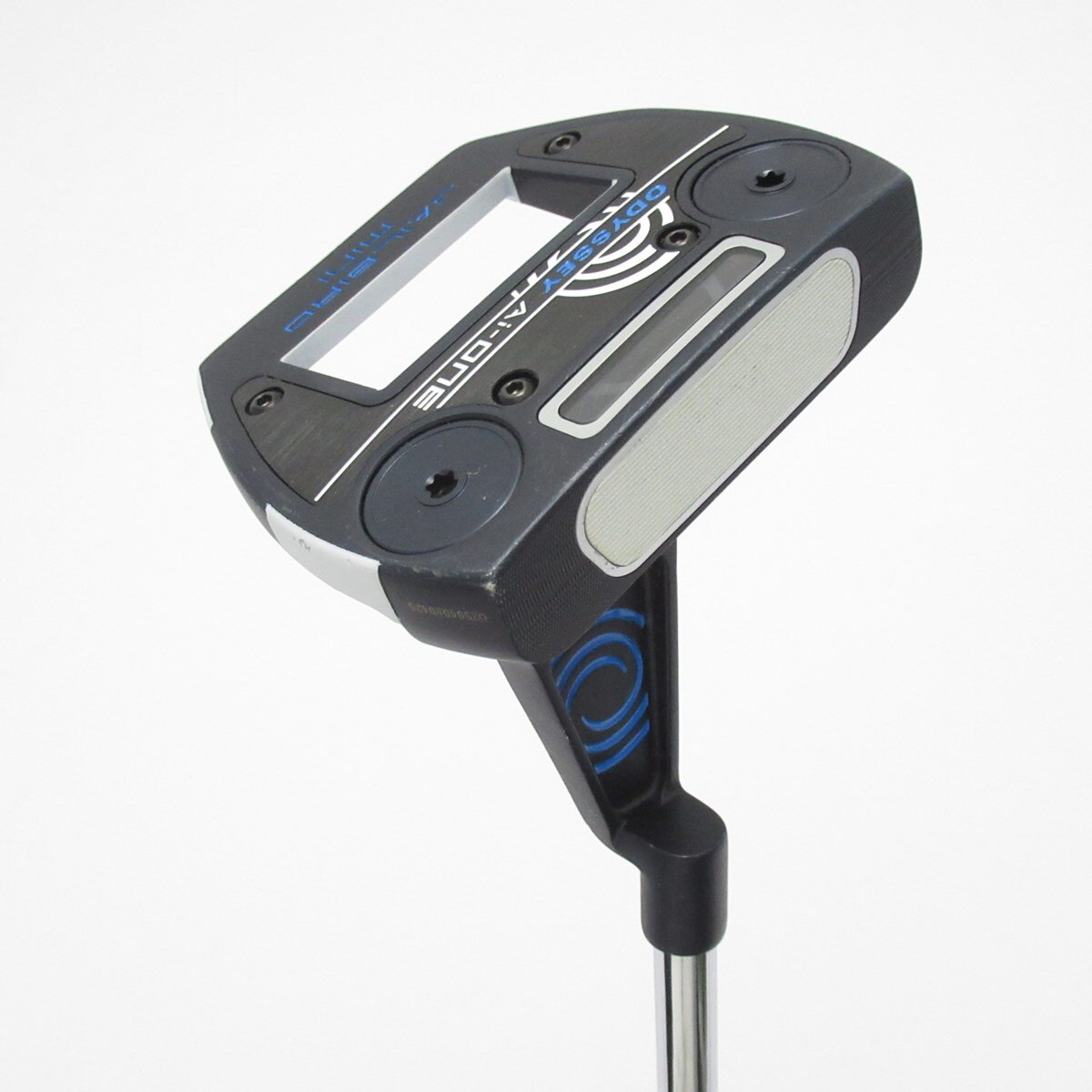 【中古ゴルフクラブ】オデッセイ　AI-ONE　Ai-ONE TRI-BEAM JAILBIRD MINI パター スチールシャフト　シャフト：スチールシャフト 中古】Ai-ONE TRI-BEAM JAILBIRD MINI パター スチールシャフト 計測