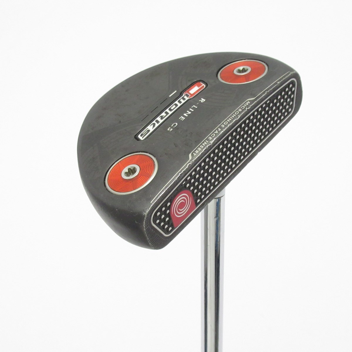 【美品】ODYSSEY　OWORKS R-LINE CS ゴルフパター 中古】O WORKS R-LINE CS パター スチールシャフト 計測項目外 計測