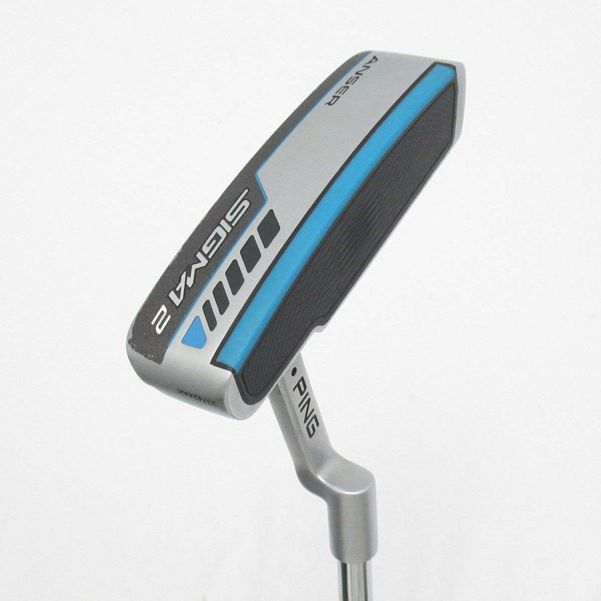 中古パター PING SIGMA2 Stealth ANSER カバー付き 中古】SIGMA2 ANSER プラチナム仕上げ パター スチールシャフト 計測