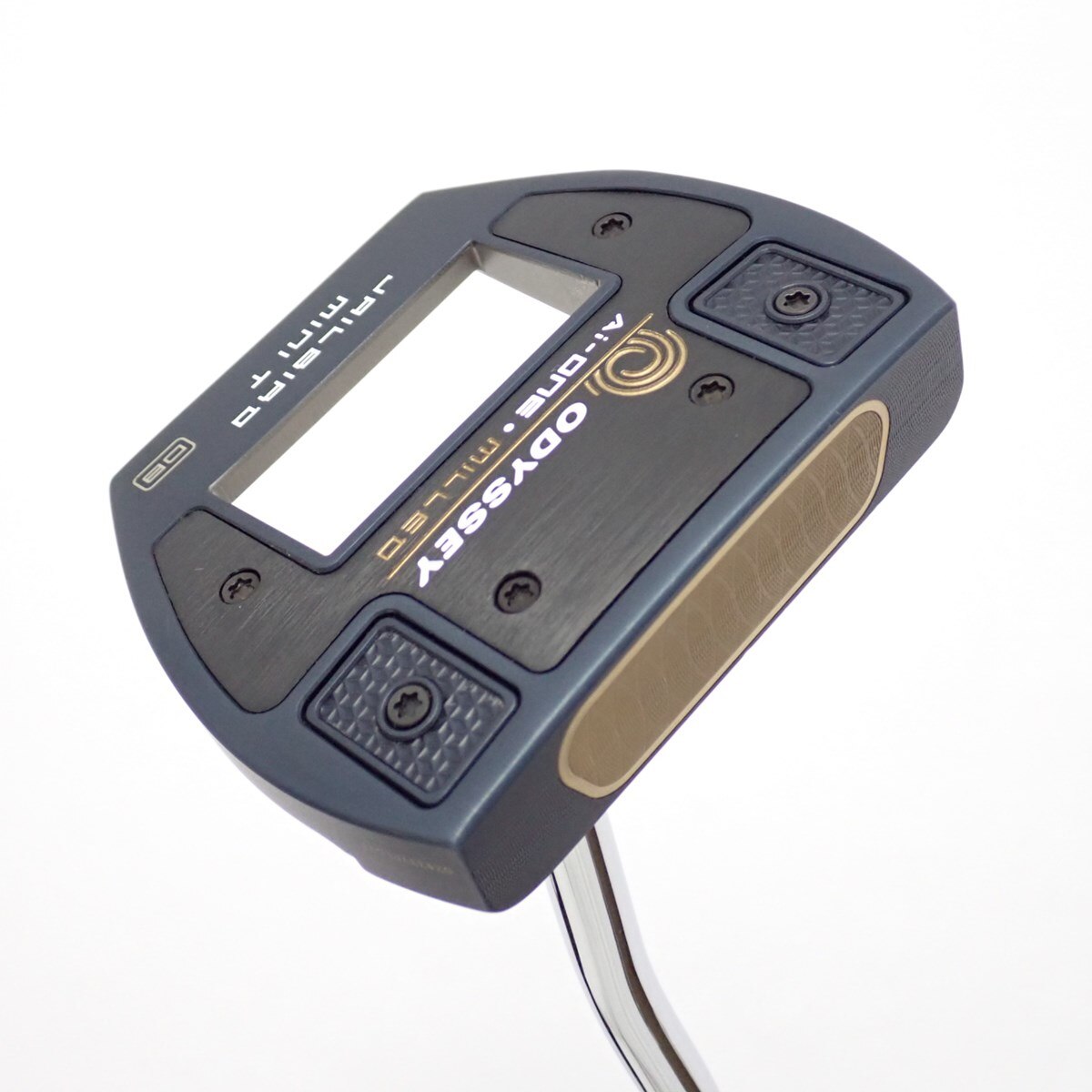 中古】Ai-ONE MILLED JAILBIRD MINI T VERSA90 DB パター スチール