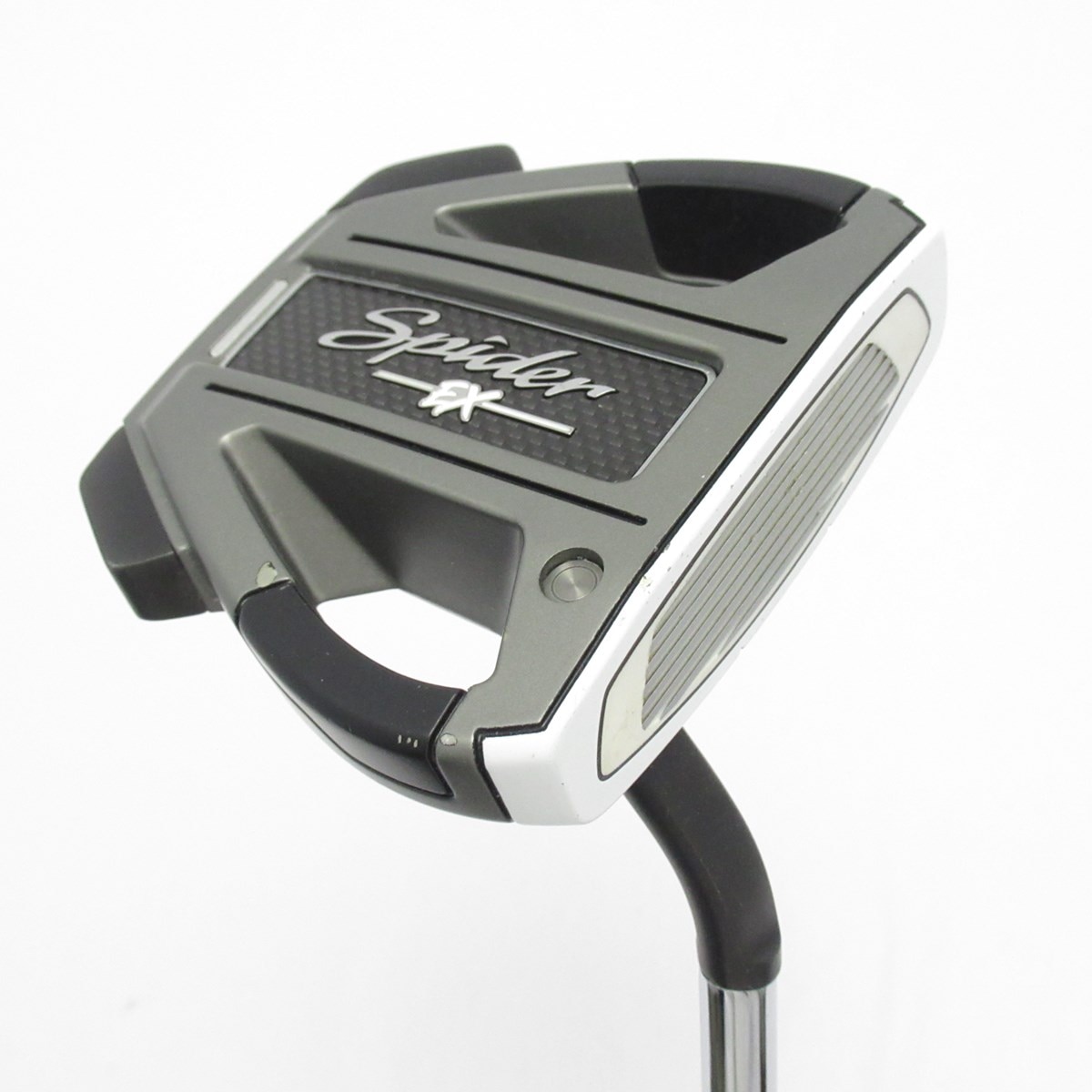【中古ゴルフクラブ】テーラーメイド　SPIDER　スパイダー EX プラチナム／ホワイト フロー パター スチールシャフト　シャフト：スチ… 中古】スパイダー EX プラチナム／ホワイト フロー パター スチール