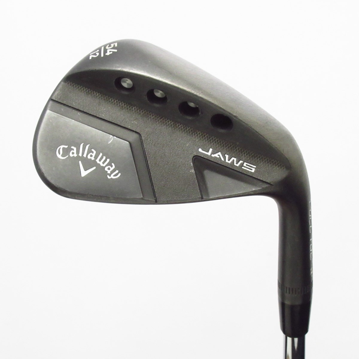 中古】JAWS FULL TOE BLACK ウェッジ Dynamic Gold EX TOUR ISSUE 54