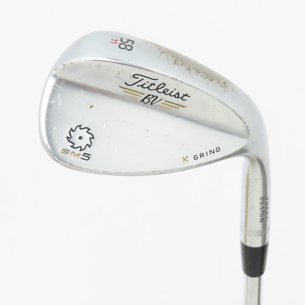 中古】ボーケイ SM5 ツアークローム F GRIND ウェッジ スチール