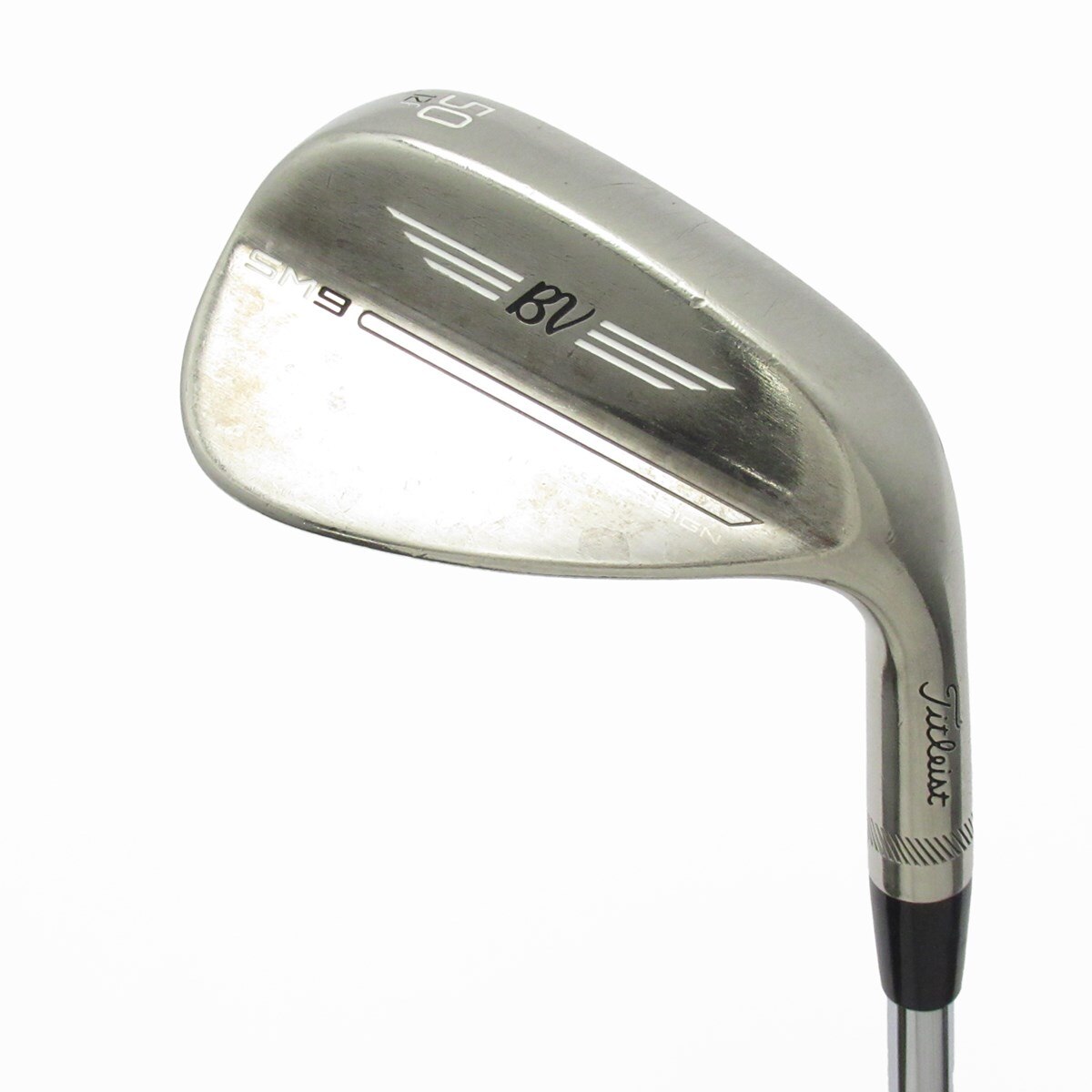 中古】ボーケイ SM9 BRASHED STEEL ウェッジ Dynamic Gold 50-12 WEDGE