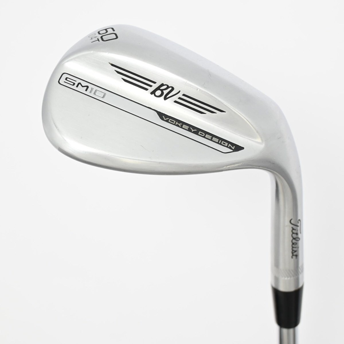 ボーケイウェッジ SM10 60° 04T ツアークローム【美品】 中古】ボーケイ SM10 ツアークローム ウェッジ BV105 60-04 設定無 C