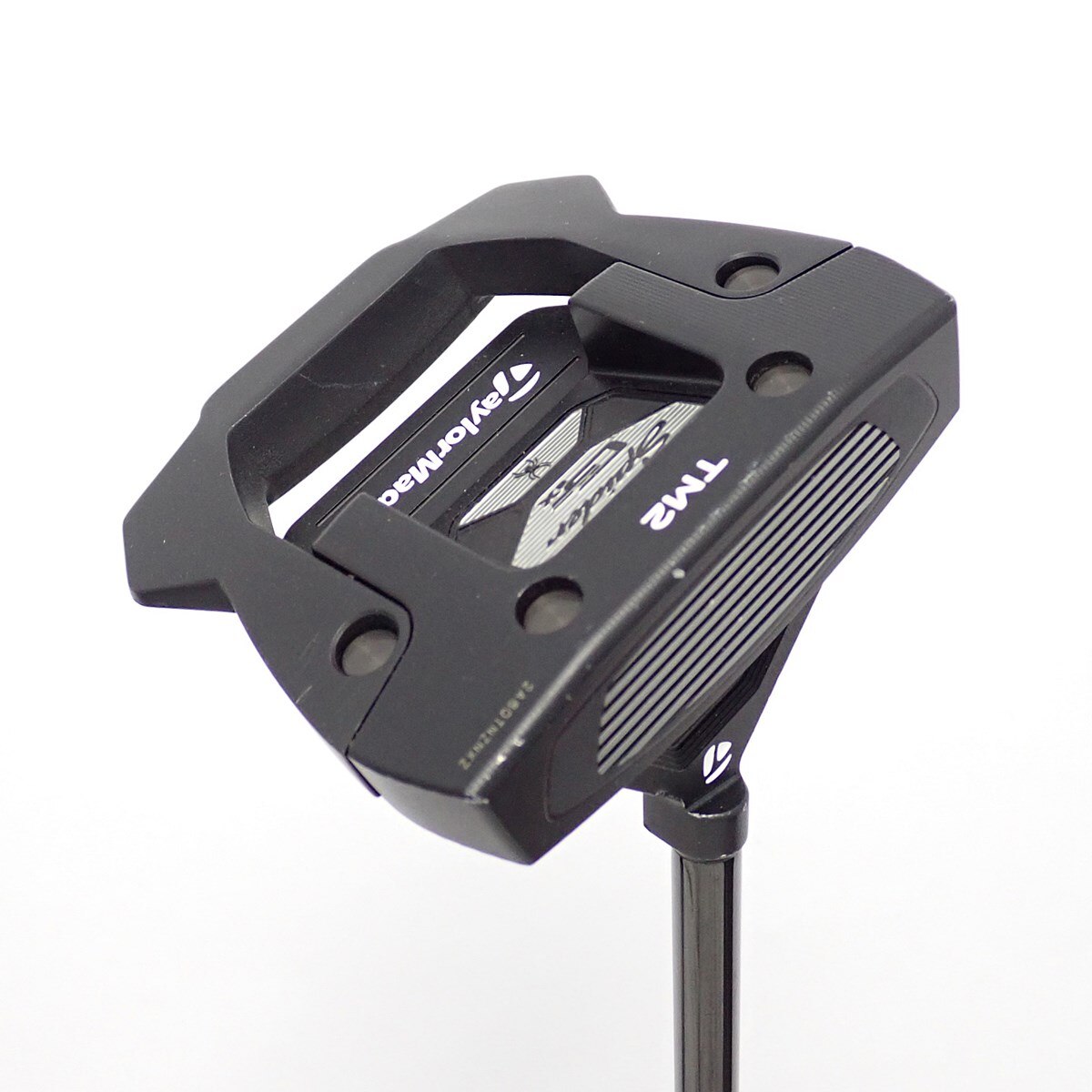 超美品 TaylorMade スパイダー トラス GTX TC TM2 パター 中古】スパイダー GTX トラスセンター BLACK TM2 パター スチール