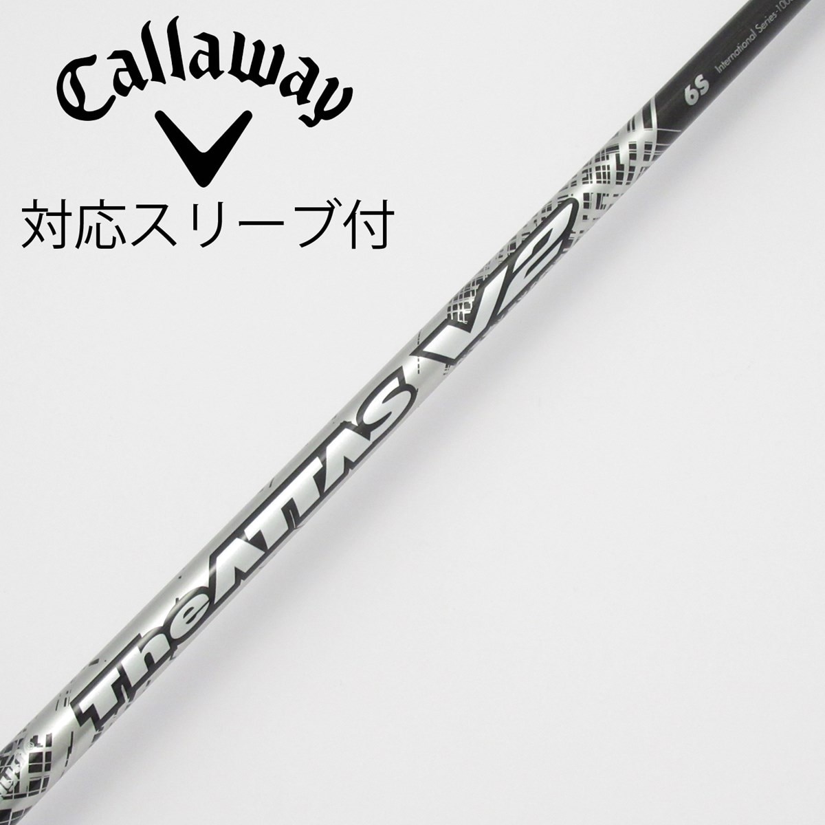 中古】THE ATTAS V2 ドライバー用_スリーブ付 THE ATTAS V2 6 S C