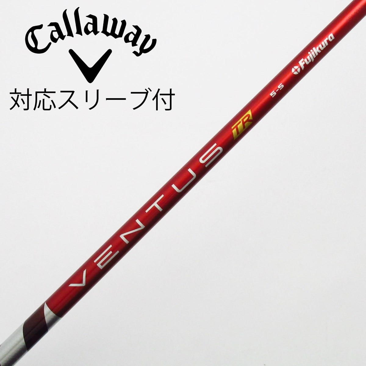 中古】VENTUS TR RED(VELOCOREあり) ドライバー用_スリーブ付 VENTUS