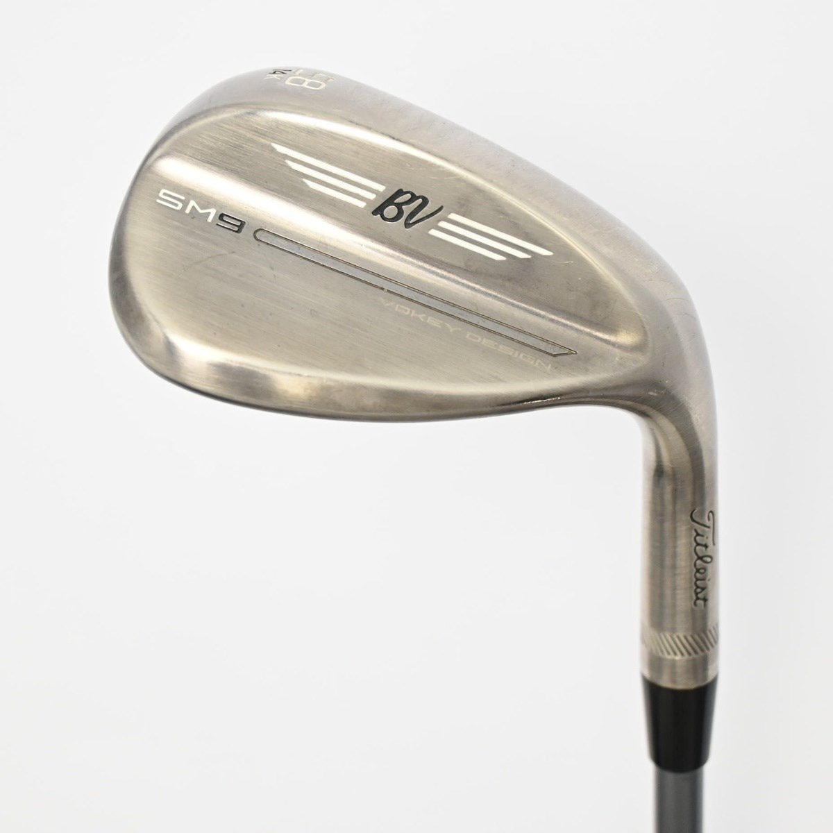 中古】ボーケイ SM9 BRASHED STEEL ウェッジ MCI SOLID 105 BLACK 58