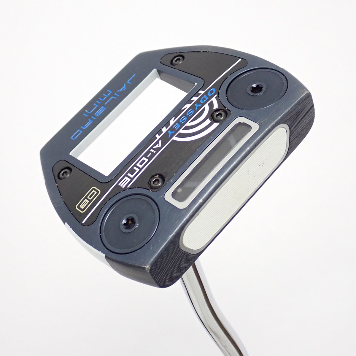 【中古ゴルフクラブ】オデッセイ　AI-ONE　AI-ONE JAILBIRD MINI DB パター スチールシャフト　シャフト：スチールシャフト 中古】AI-ONE JAILBIRD MINI DB パター スチールシャフト 計測項目外