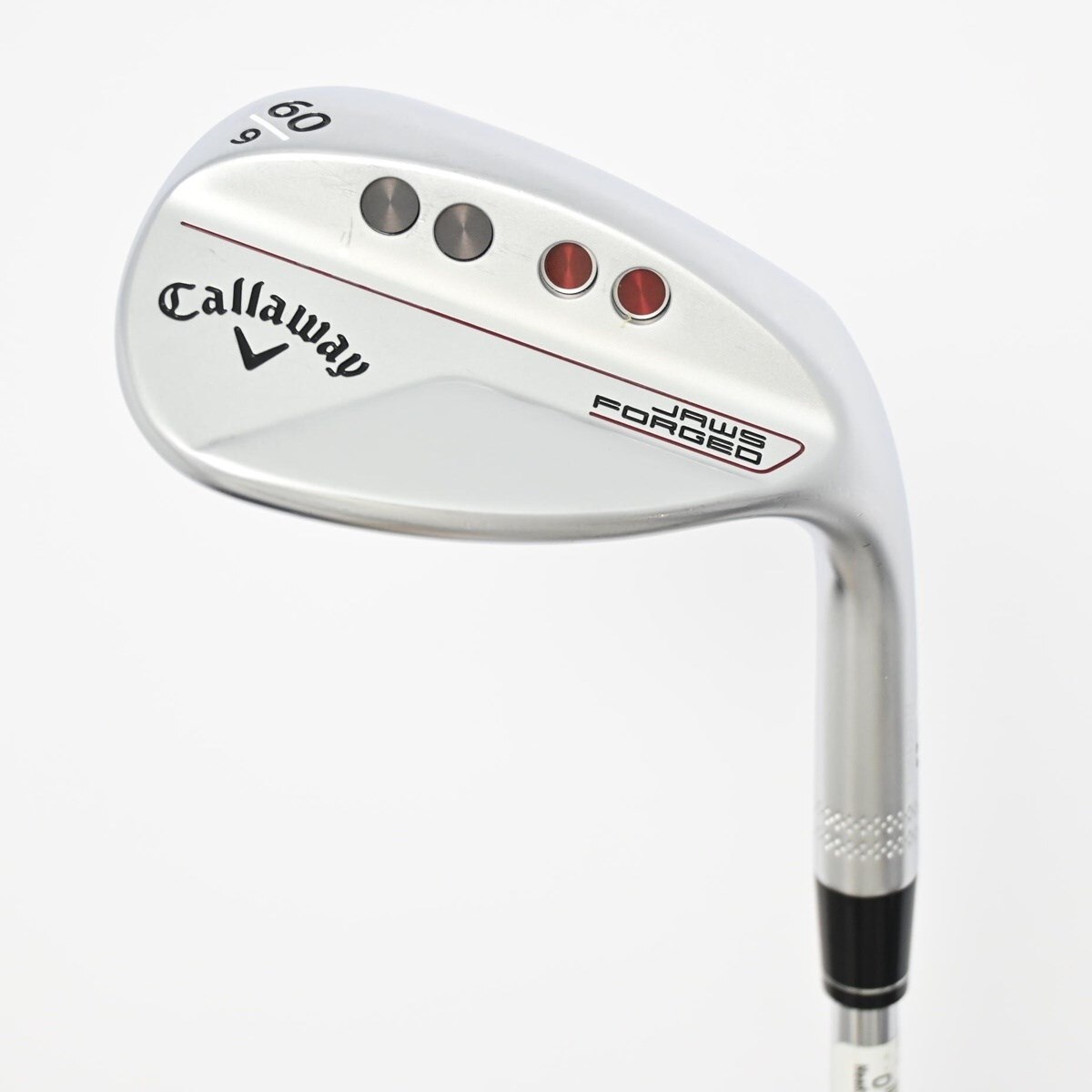 【中古ゴルフクラブ】キャロウェイゴルフ　Callaway Golf　JAWS FORGED クロムメッキ仕上げ ウェッジ Dynamic Gold Burgundy　シャフト… 中古】JAWS FORGED クロムメッキ仕上げ ウェッジ Dynamic Gold