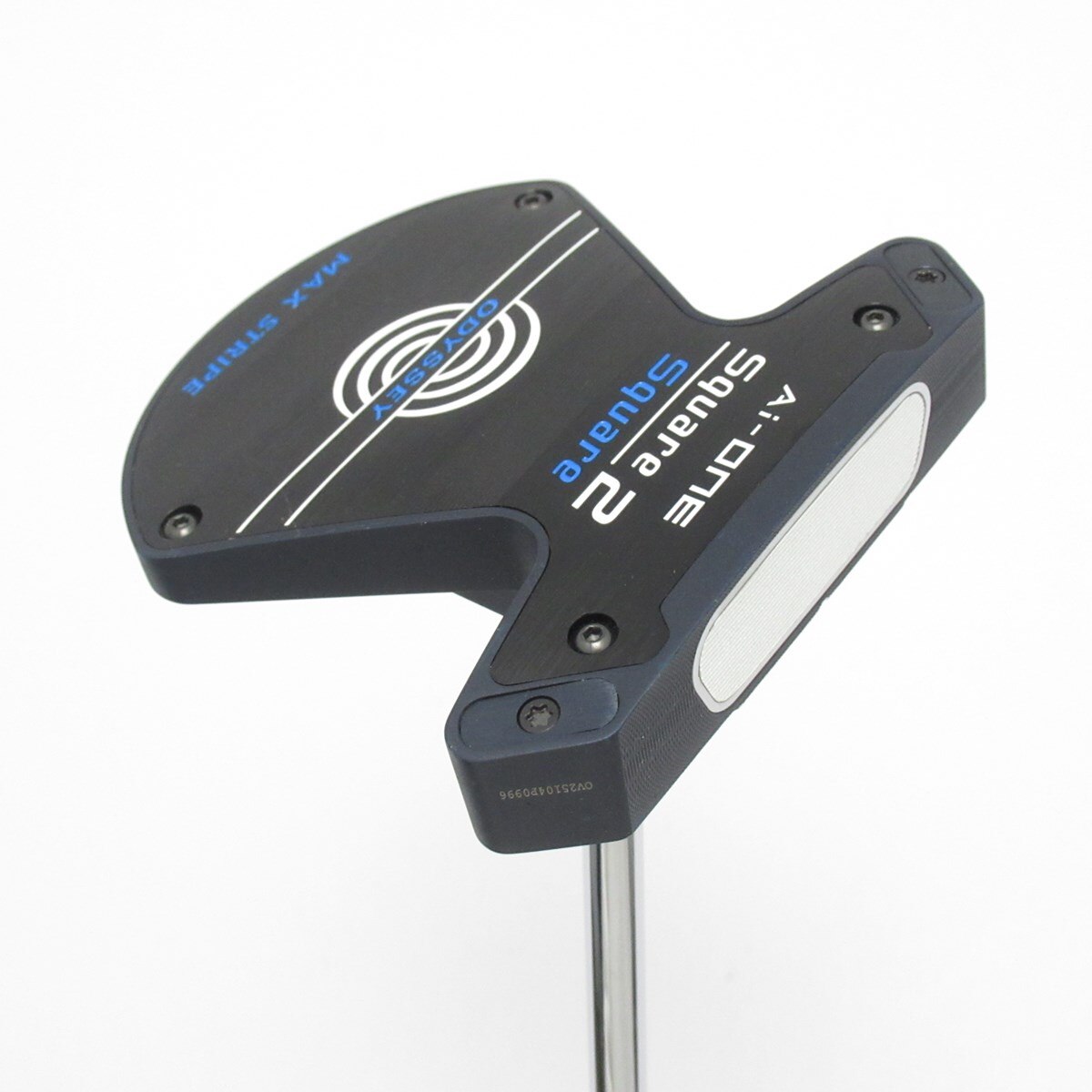 【中古美品】Ai-ONE スクエア 2 スクエア MAX STRIPEパター 中古】Ai-ONE Square 2 Square MAX STRIPE パター スチールシャフト