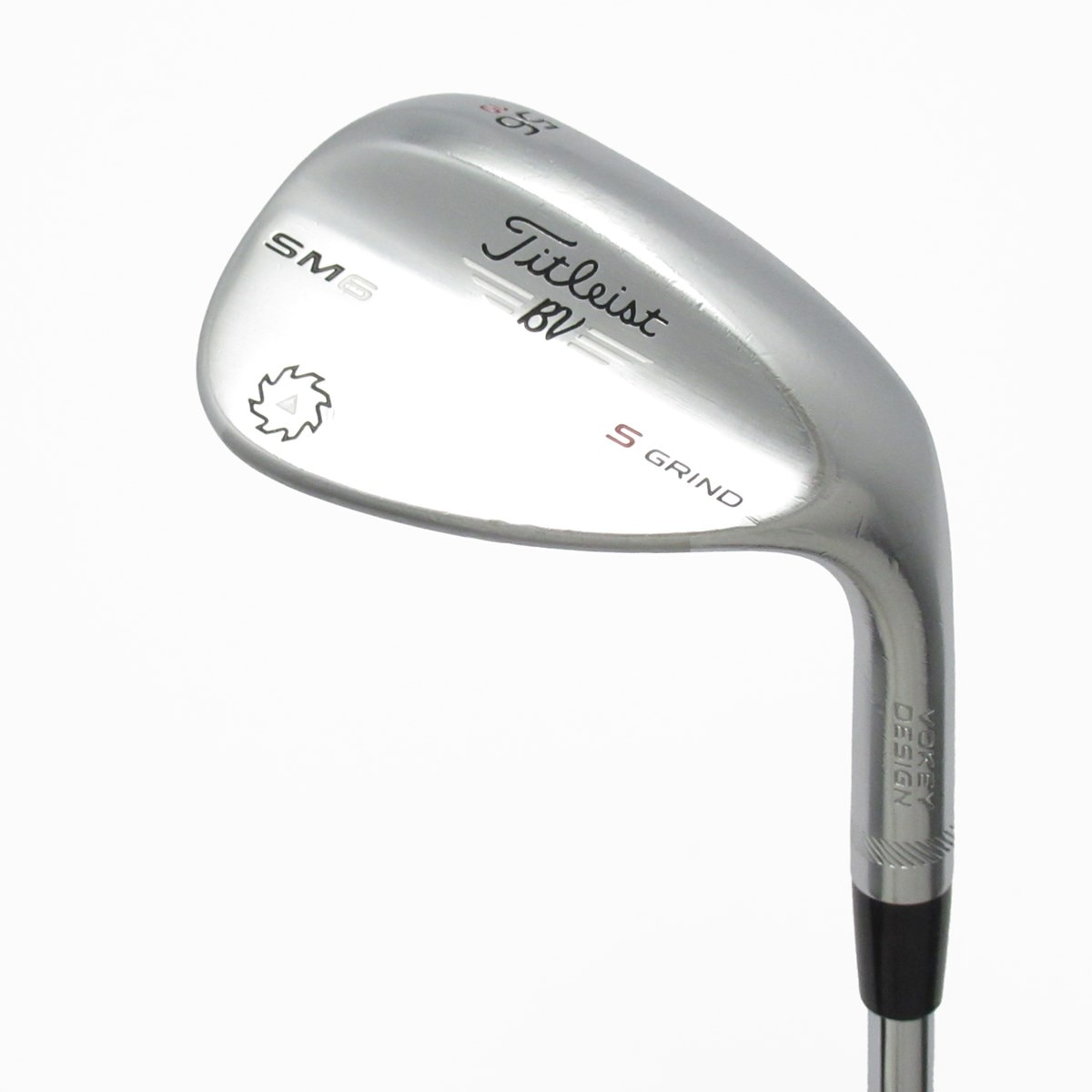 中古】Vokey SM6 ツアークローム S GRIND ウェッジ スチールシャフト
