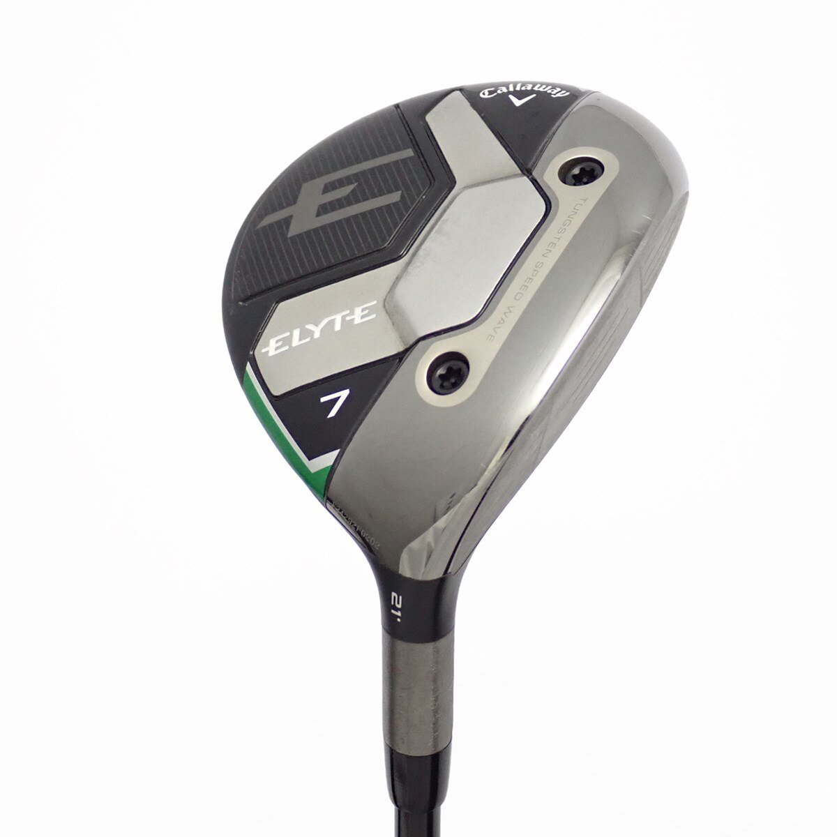 【中古ゴルフクラブ】キャロウェイゴルフ　ELYTE　エリート US フェアウェイウッド カーボンシャフト　シャフト：カーボンシャフト 中古】エリート フェアウェイウッド カーボンシャフト 21 S C