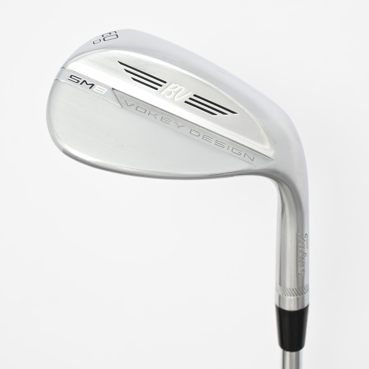 【中古ゴルフクラブ】タイトリスト　Vokey　ボーケイ SM8 ツアークローム ウェッジ スチールシャフト　シャフト：スチールシャフト 中古】ボーケイ SM8 ツアークローム ウェッジ スチールシャフト 60-12