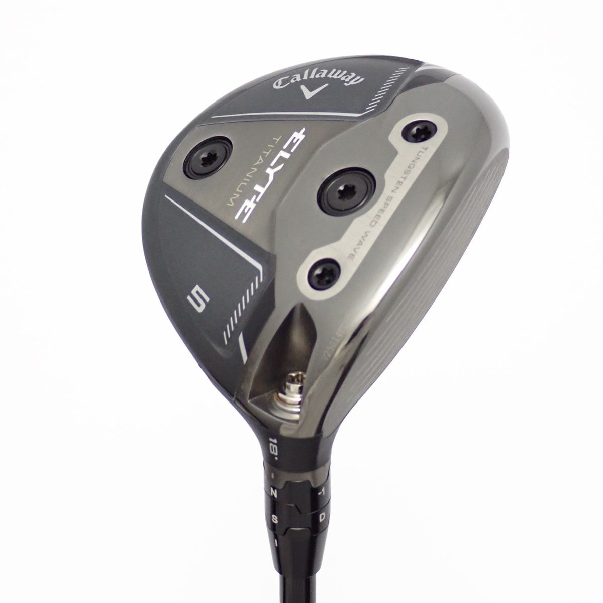 中古】エリート TITANIUM フェアウェイウッド ATTAS RX ULTRA BLACK 6