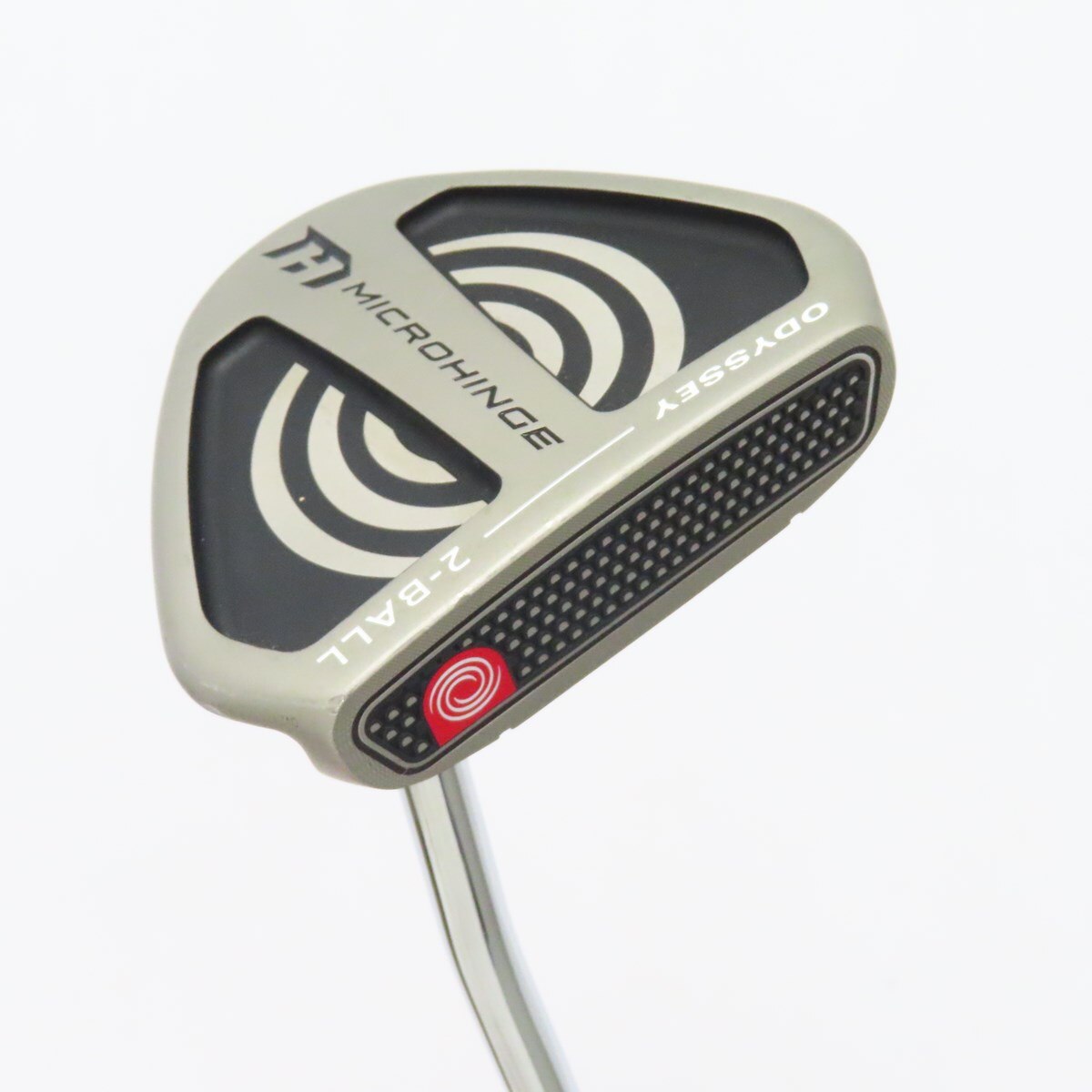 中古】MICROHINGE 2-BALL V-LINE DB パター スチールシャフト 計測項目