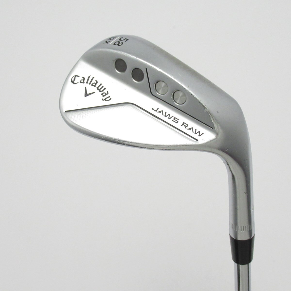 中古】JAWS RAW Xグラインド クロムメッキ仕上げ ウェッジ N.S.PRO