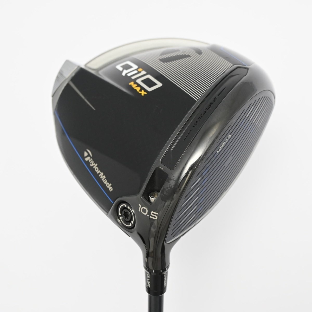 【中古ゴルフクラブ】テーラーメイド　Qi10　Qi10 MAX ドライバー Diamana Blue TM50　シャフト：Diamana Blue TM50 中古】Qi10 MAX ドライバー Diamana Blue TM50(2025) 10.5 SR C