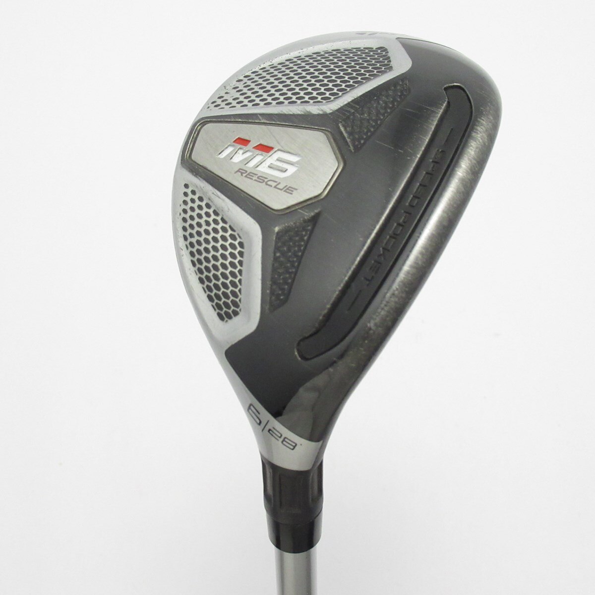 【中古ゴルフクラブ】テーラーメイド　M6　M6 RESCUE ユーティリティ FUBUKI TM6 2019　シャフト：FUBUKI TM6 2019 中古】M6 RESCUE ユーティリティ FUBUKI TM6 2019 28 S CD