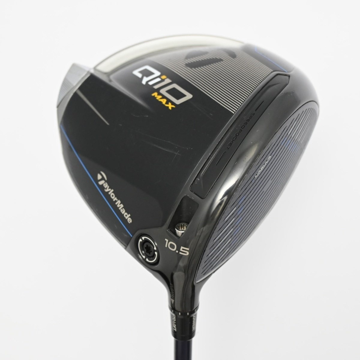 【中古ゴルフクラブ】テーラーメイド　Qi10　Qi10 MAX ドライバー Diamana Blue TM50　シャフト：Diamana Blue TM50 中古】Qi10 MAX ドライバー Diamana Blue TM50 10.5 SR C(ドライバー
