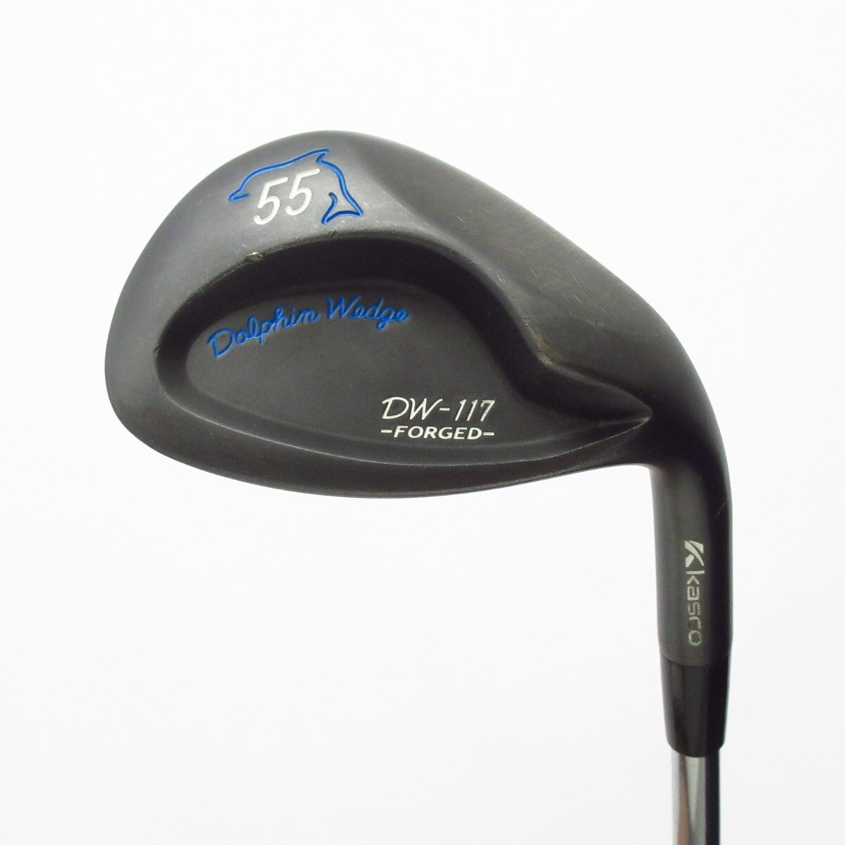 未使用に近いDolphin Wedge DW-117 55度 フォージドウェッジ 中古】 キャスコ Dolphin wedge DW-117 FORGED 55° ウェッジ WG KBS