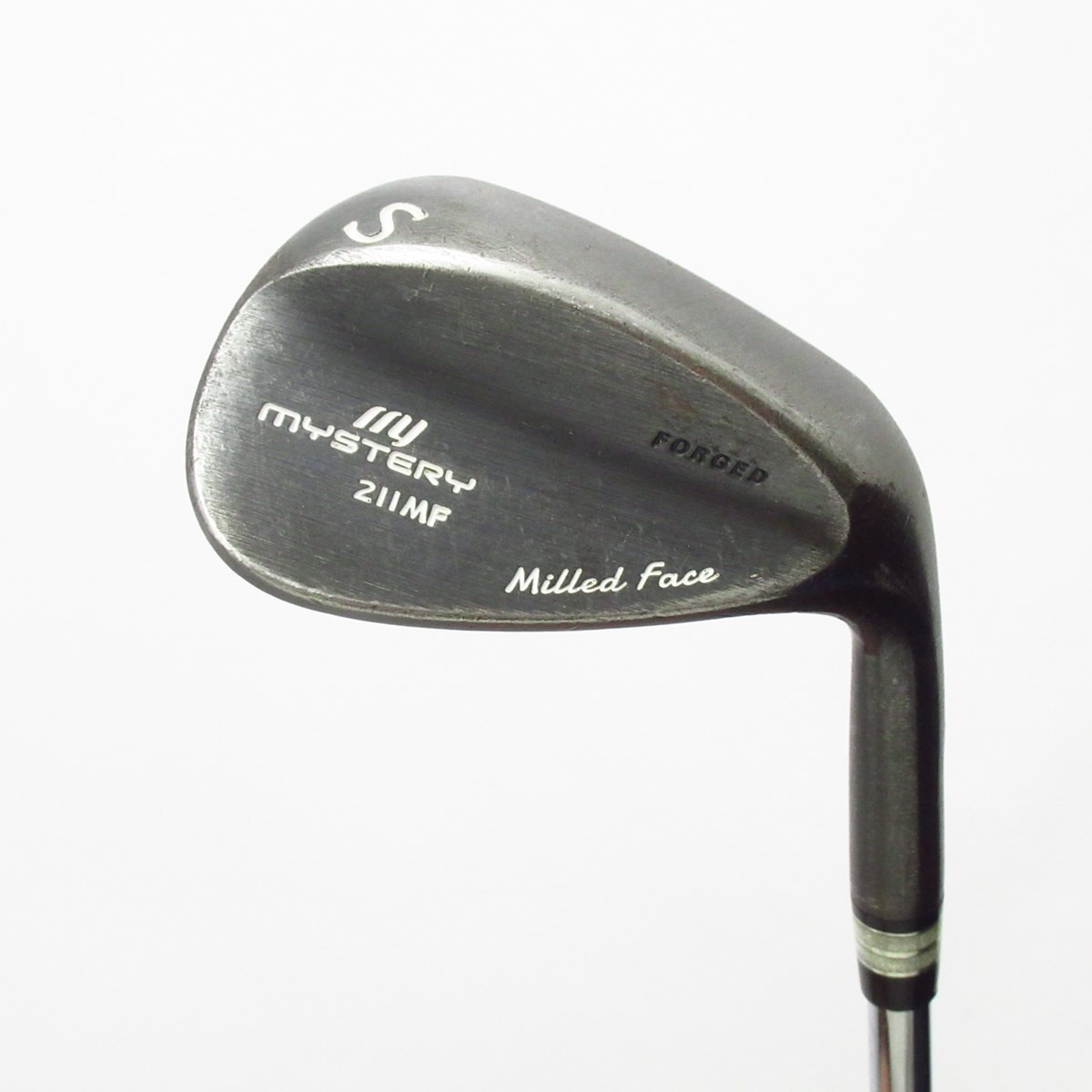 中古】MYSTERY 211MF Milled Face BK ウェッジ スチールシャフト 57