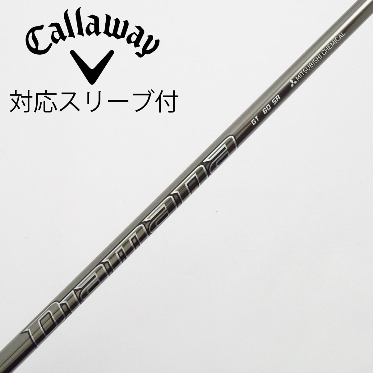 中古】Diamana GT ドライバー用_スリーブ付 Diamana GT 60 SR C