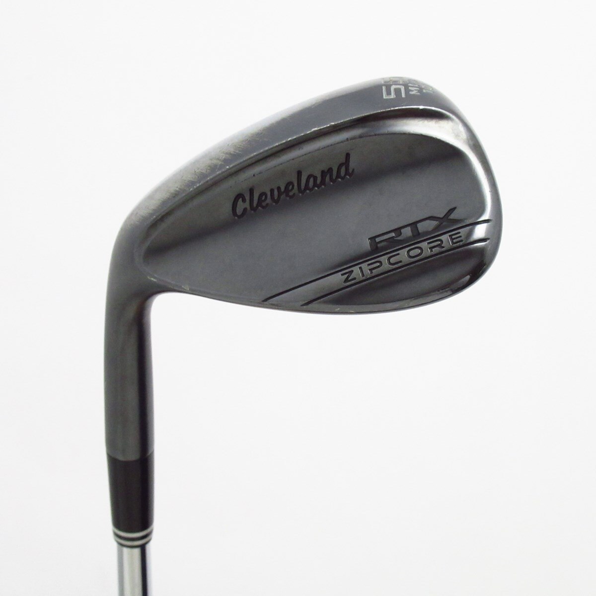【中古ゴルフクラブ】クリーブランド　RTX　RTX ジップコア ブラックサテン ウェッジ ATTAS SPINWEDGE IP100　シャフト：ATTAS SPINWED… 中古】RTX ジップコア ブラックサテン ウェッジ スチールシャフト 56