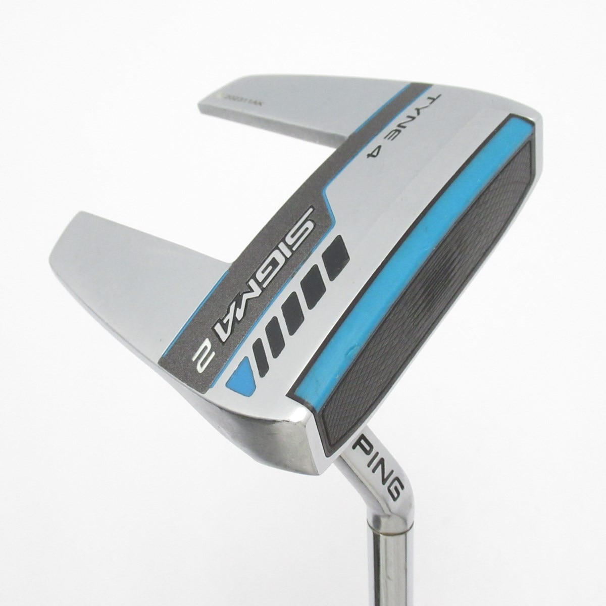 中古】SIGMA2 TYNE 4 プラチナム仕上げ パター スチールシャフト 計測