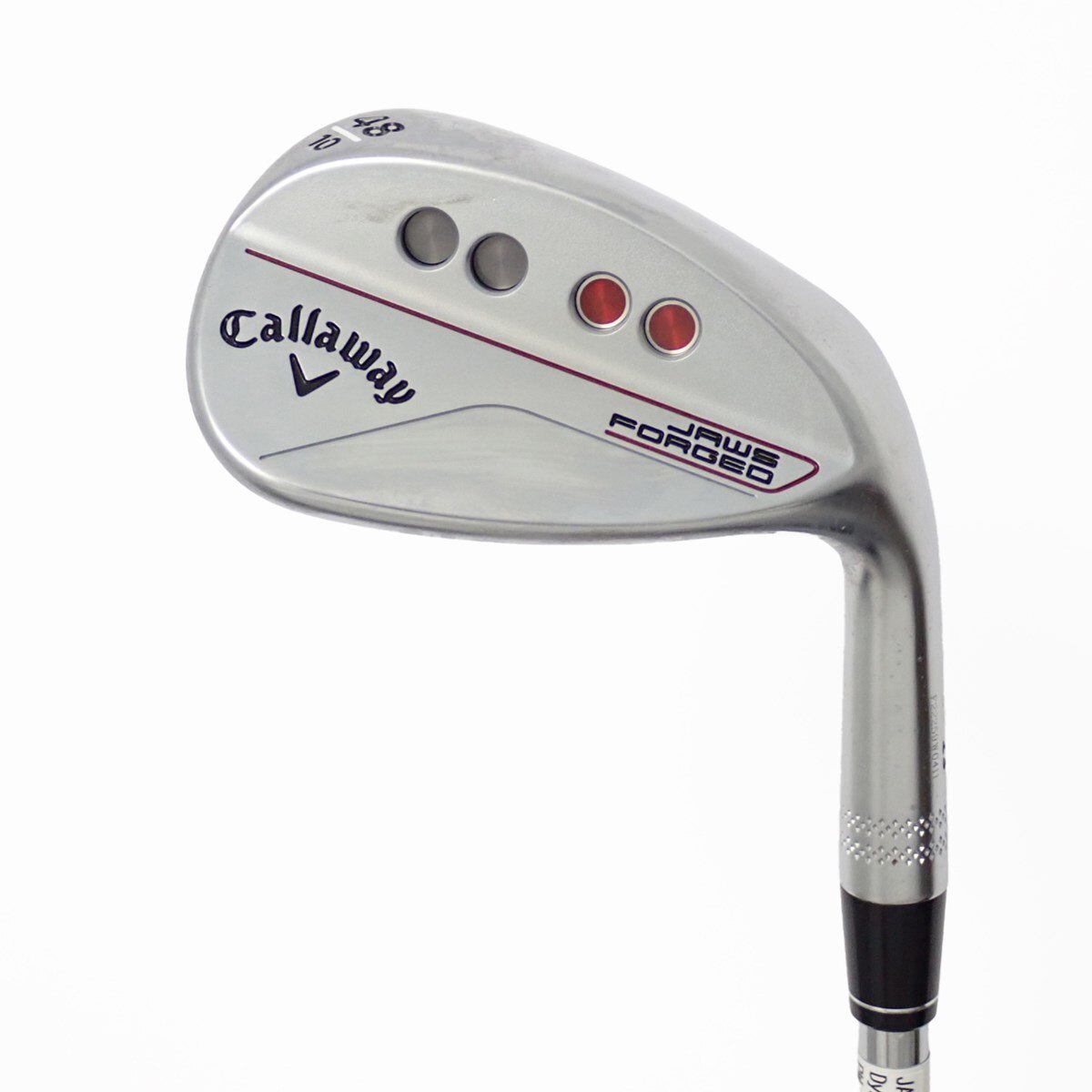 中古】JAWS FORGED クロムメッキ仕上げ ウェッジ Dynamic Gold