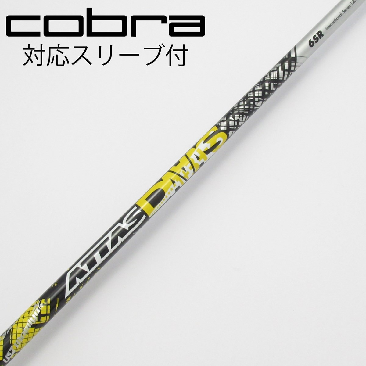 【PINGスリーブ】ATTAS DAAAS 6SR ドライバー　シャフト 中古】ATTAS DAAAS ドライバー用_スリーブ付 ATTAS DAAAS 6 SR CD