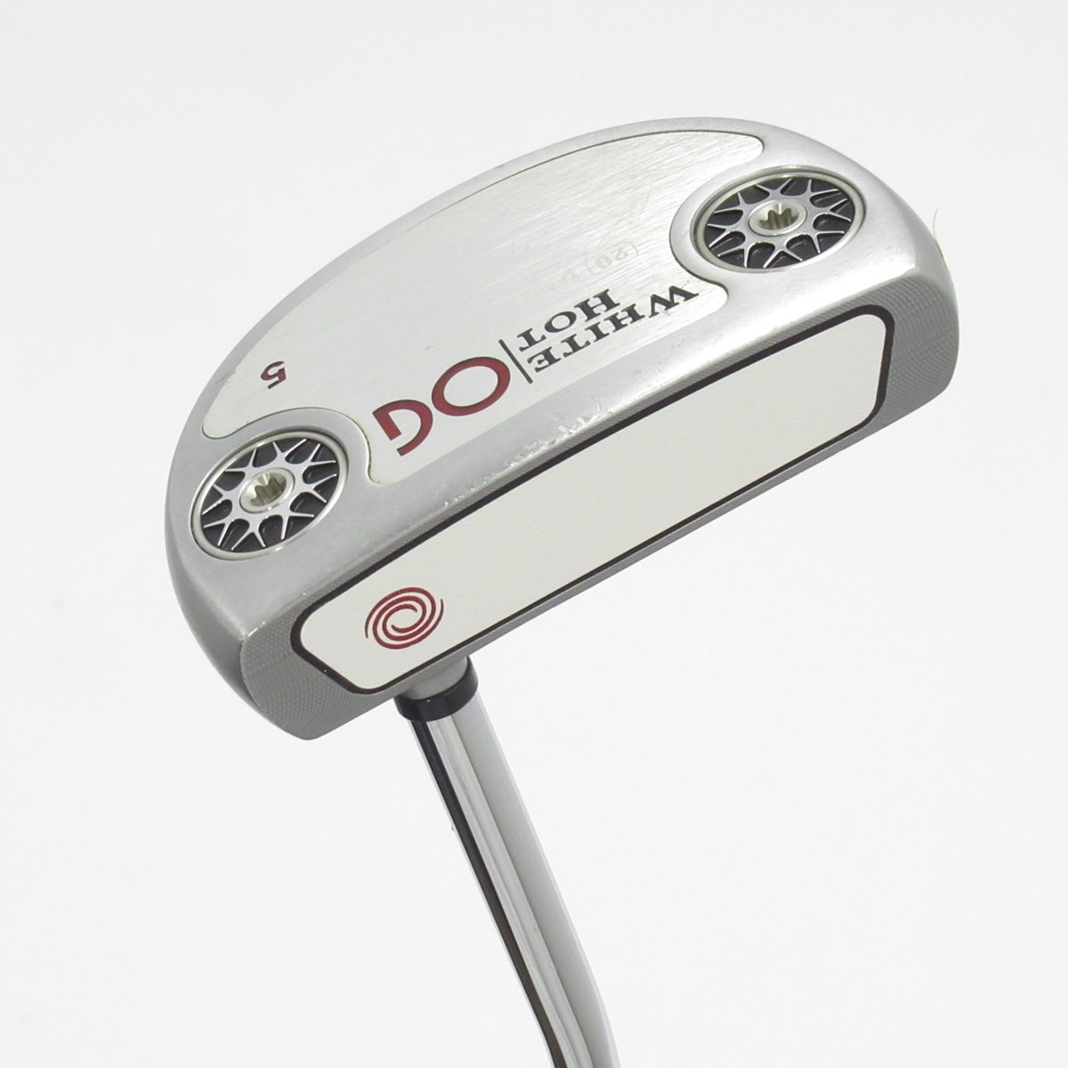 中古】ホワイトホット オージー #5 パター スチールシャフト 計測項目