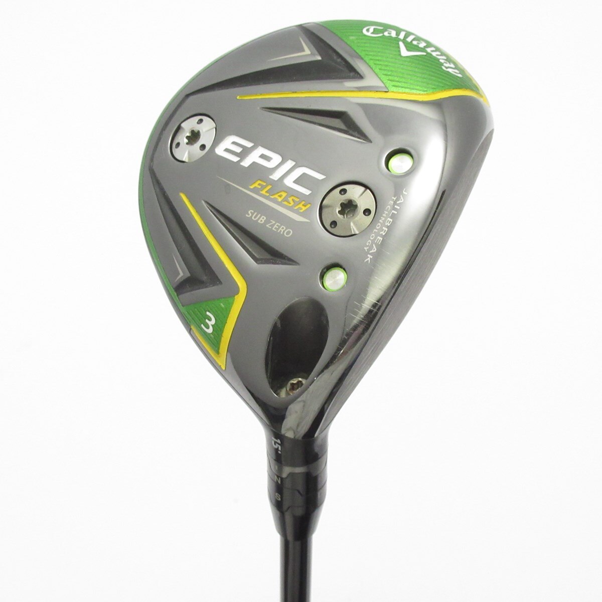 EPIC FLASH SUB ZERO フェアウェイウッド　3w 15° Callaway Epic Flash Sub Zero フェアウェイウッド3W EPIC FLASH SUB