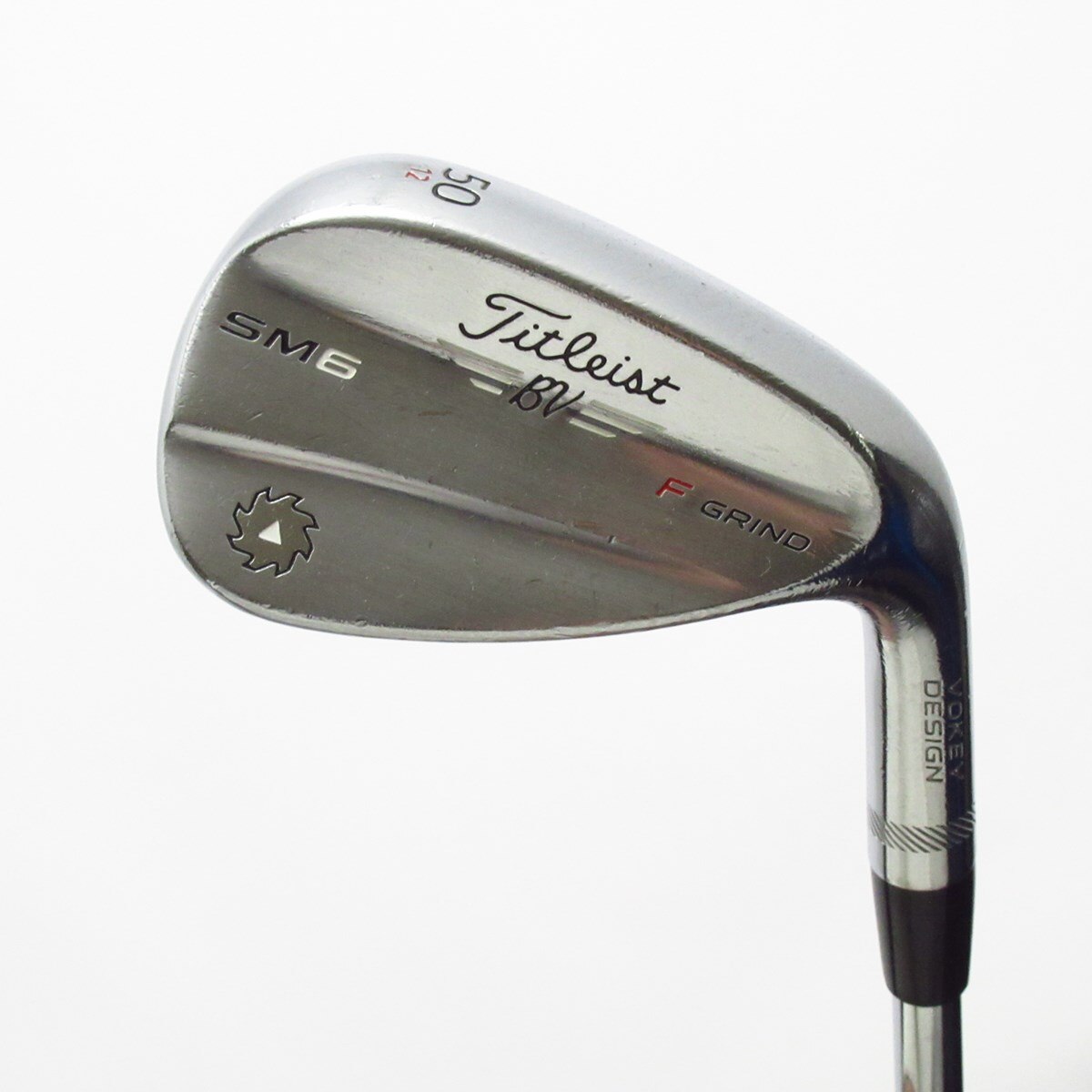 中古】Vokey SM6 スティールグレイ F GRIND ウェッジ スチールシャフト