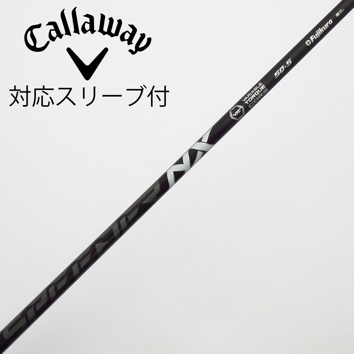 中古】Speeder NX BLACK ドライバー用_スリーブ付 Speeder NX BLACK 50