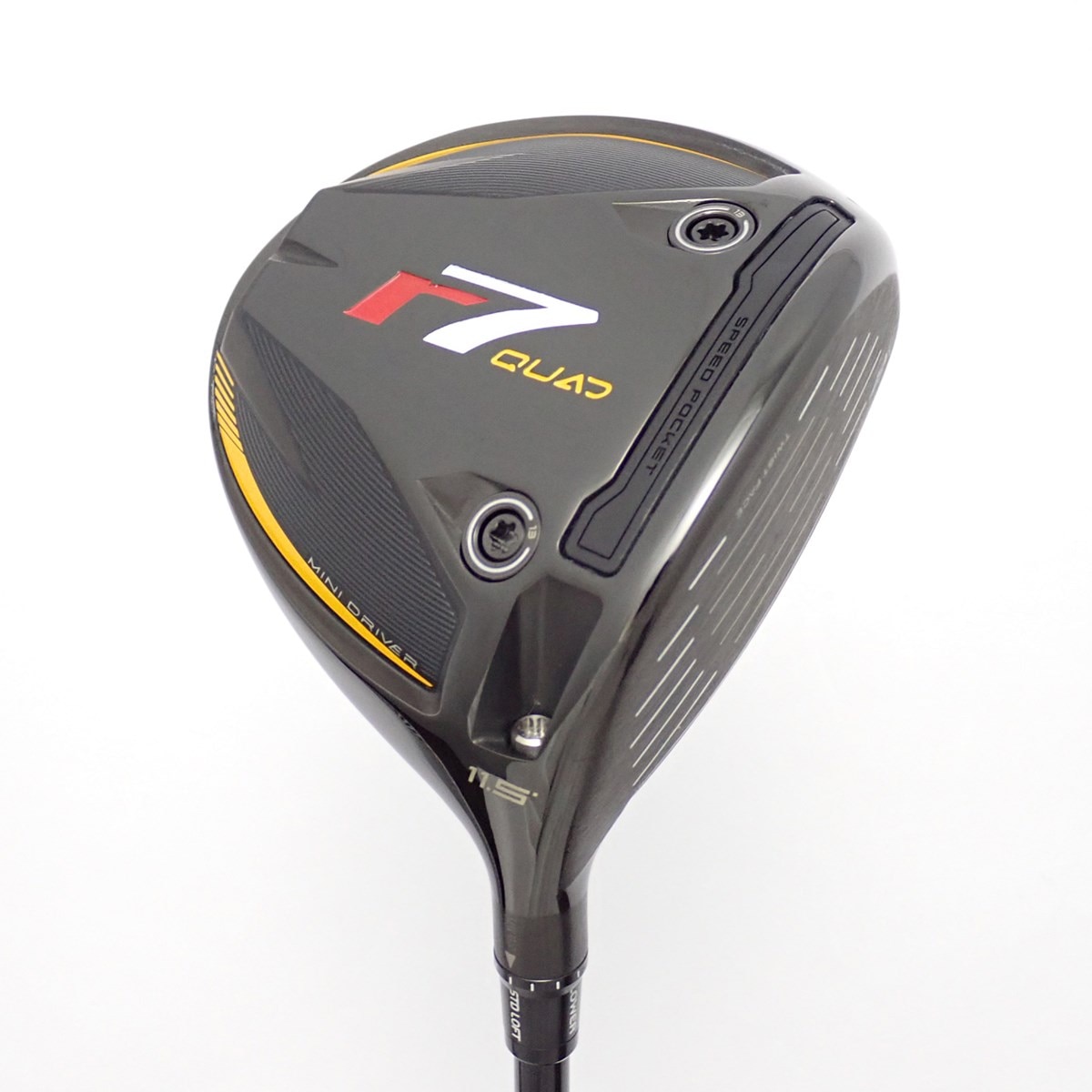 テーラーメイド R7 QUAD 11.5度 純正ディアマナシルバー TM55s 中古】r7 QUAD MINI ドライバー r7 QMD Diamana SILVER TM55 11.5 S B