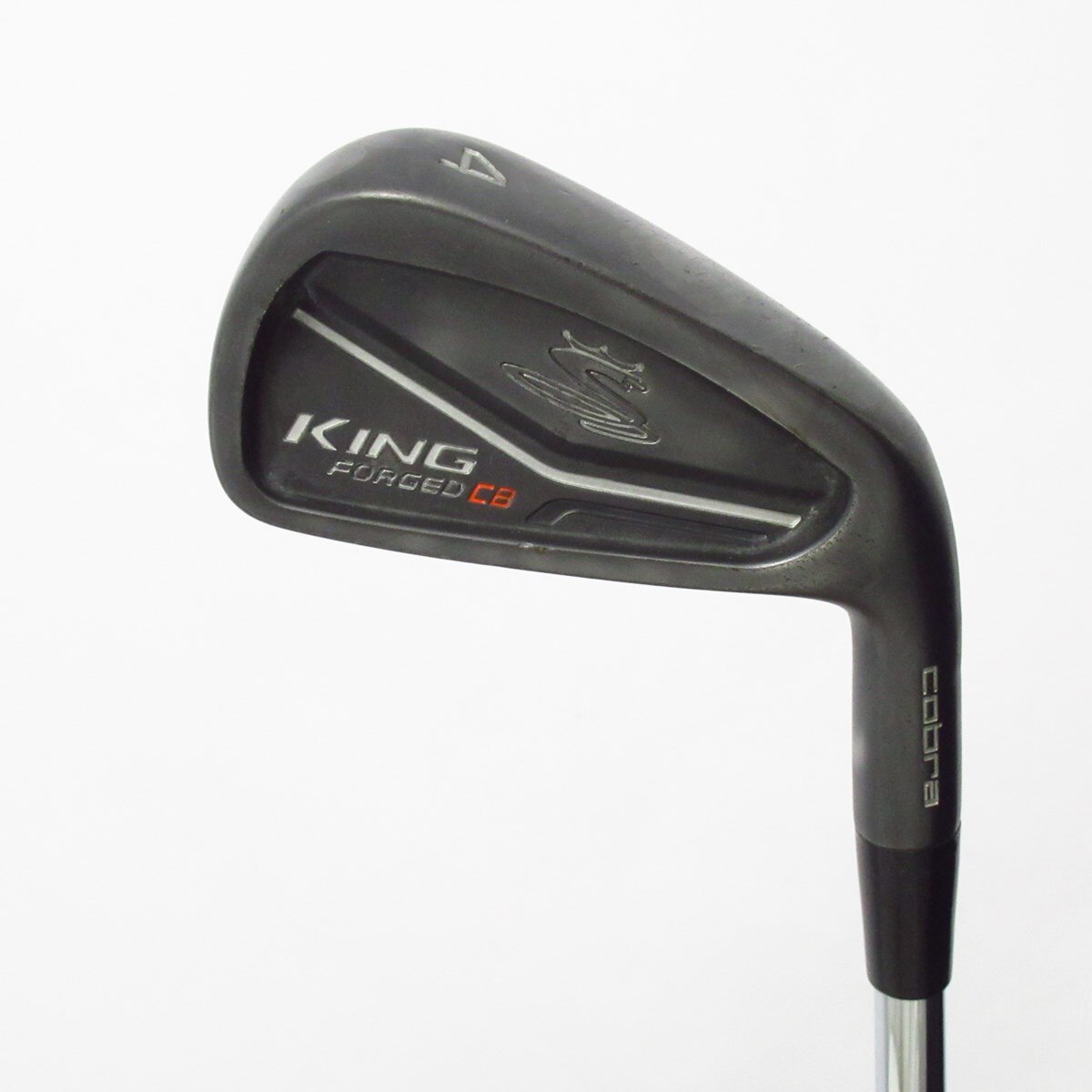 中古】KING FORGED CB BLACK(2018) US アイアン（単品） スチール