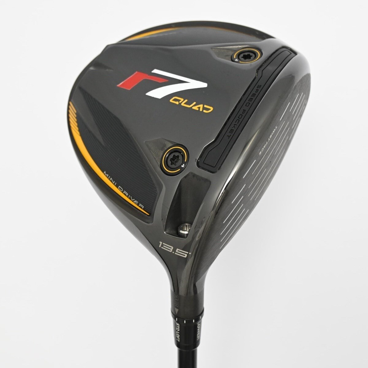 【中古ゴルフクラブ】テーラーメイド　R7　r7 QUAD MINI ドライバー r7 QMD Diamana SILVER TM55　シャフト：r7 QMD Diamana SILVER TM55 中古】r7 QUAD MINI ドライバー r7 QMD Diamana SILVER TM55 13.5 S C