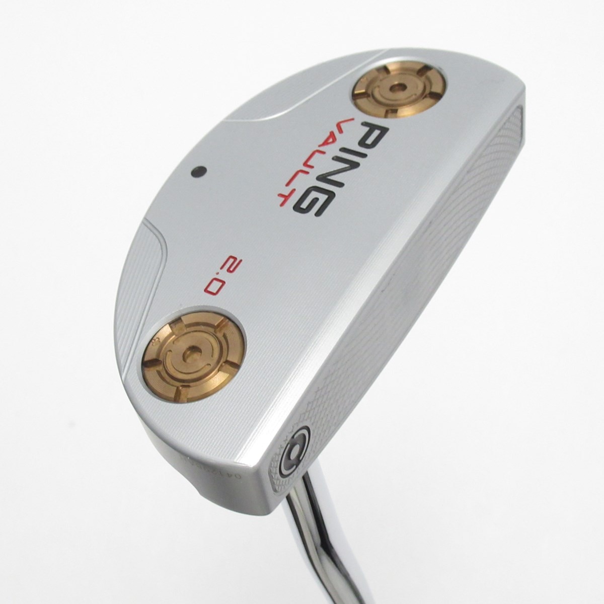 【中古ゴルフクラブ】ピン　VAULT　ヴォルト2.0 パイパー プラチナム パター スチールシャフト　シャフト：スチールシャフト 中古】ヴォルト2.0 パイパー プラチナム パター スチールシャフト 計測