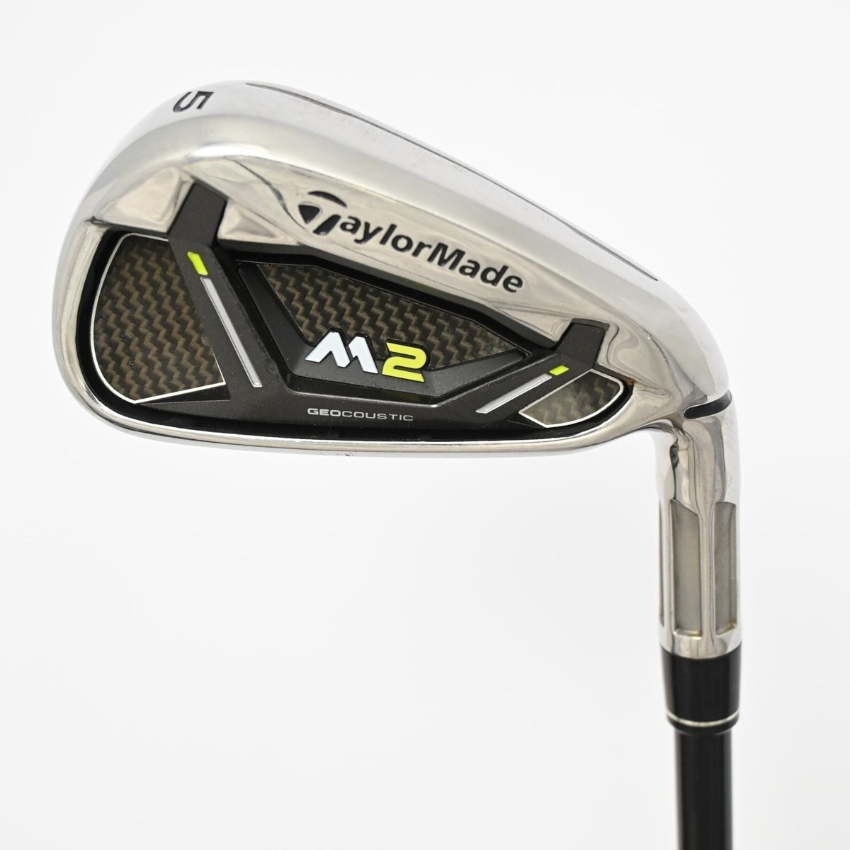 TaylorMade M2 アイアン 5-P 6本 TM7-217 Rカーボン 中古】M2(2017) アイアン TM7-217 21.5 S CD(アイアン（セット）)|M2